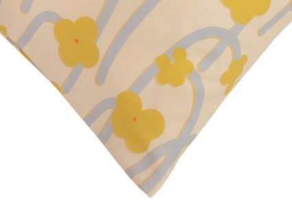 Наволочка Tkano Полярный цветок горчичная 2 шт. 70х70