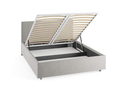 Кровать Сонум Prato Рогожка Марсала (с подъемным механизмом) 160х190