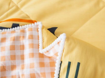 Комплект постельного белья Софи де Марко Дорога (желтый) с одеялом 1,5-спальный