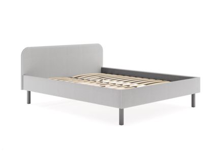 Кровать Сонум Hanna Багама серый 140х200