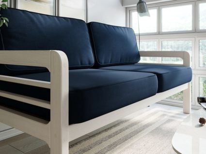 Диван Арско Бергер трехместный синий