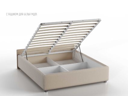 Кровать Nuvola Alba Velutto 22 (с подъемным механизмом)