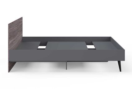 Кровать Сонум Ines Ясень анкор + серый 160х190