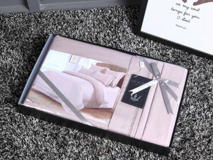 Комплект постельного белья Софи де Марко Изольда (розовый) Евро