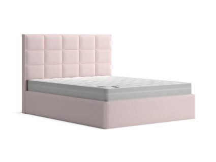 Кровать Lonax Адель велюр Dolly-17 (с основанием) 160х200