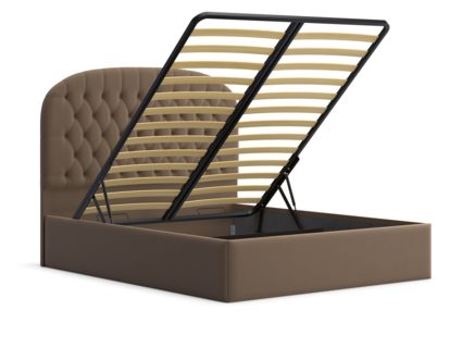 Кровать Lonax Венеция велюр Dolly-3 (с подъемным механизмом) 120х195