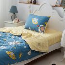 Комплект постельного белья Софи де Марко Space (синий) с одеялом 1,5-спальный