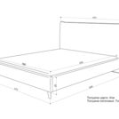 Кровать Sontelle Style Kamizo Velutto 01 200х200